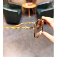 ราคา ❤ Chrome&Hearts แว่นตากันแดดกันแสง UV (27800011279)