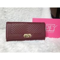 ราคา กระเป๋าสตางค์ กระเป๋าสตางค์ใบยาว กระเป๋าสตางค์สีแดง แบรนด์ Perfect for you (5295131786)