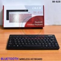 ราคา OKER BLUETOOTH KEYBOARD คีย์บอร์ดบลูทูธ รุ่น BK-828 (980567572)