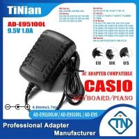 ราคา 9.5V 1A อะแดปเตอร์ AC/DC AD-E95100L สําหรับ CASIO CTK-101 CTK-240 CTK-245 CTK-1500 CTK-2080 คีย์บอร์ดเปียโนอิเล็กทรอนิกส์แหล่งจ่ายไฟ (16159320786)