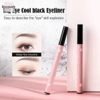 ราคา BY.thWaterproof Quick Drying Liquid Eyeliner Non Smudging Black Eyeliner Smooth Liquid Eyeliner-BY (28006849514)