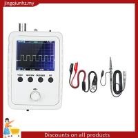 ราคา Mini Oscilloscope Handheld Digital Oscilloscope พร้อม 0-200KHz แบนด์วิดท์ 1M Sampling Rate พร้อม Probe EU Plug ใช้งานง่ายสีขาว (29291023439)