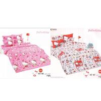ราคา TOTO ผ้าปูที่นอนครบเซ็ต (ไม่รวมผ้านวม) ลายเฮลโล คิตตี้ (Hello Kitty) 6ฟุต (17874951053)