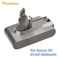 ราคา Powtree 6000mAh 21.6V แบตเตอรี่ Li-Ion สำหรับเครื่องดูดฝุ่น Dyson V6 DC58 DC59 DC61 DC62 DC74 SV09 SV07 SV03 965874-02 (18014632176)