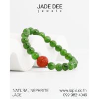 ราคา สร้อยข้อมือ ประคำหยกแท้ Jade dee MM202502-046 (28284297474)