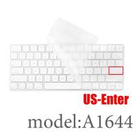 ราคา แป้นพิมพ์ซิลิโคน ใสTPU for Apple Magic Keyboard A1644 ซิลิโคนคีย์บอร์ด สําหรับ Apple iMac A1644 silicone keyboard cover (8862882302)