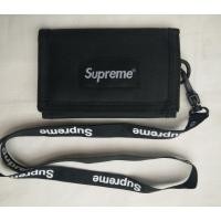 ราคา Supreme กระเป๋าสตางค์ ใบสั้น ผ้าแคนวาส พับได้ สําหรับนักเรียน (23131972245)