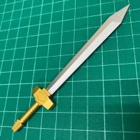 ราคา ดาบโมเดล ขนาด 1/10 , 1/12 (ยาว 12 ซม.) / พลาสติกอย่างดี (เหมาะกับโมเดลสูง 15-18 ซม.) (28390446160)