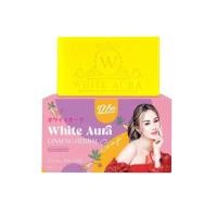 ราคา สบู่โสมไวท์ออร่า White Aura Gingseng Herbal Soap 160g. สบู่ไวท์ออร่า ไวท์ออร่า (22073752677)