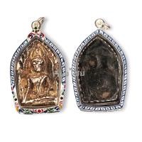 ราคา ขุนแผนกรุบ้านกร่างเลี่ยมเงินแท้ลงยา (13314662995)