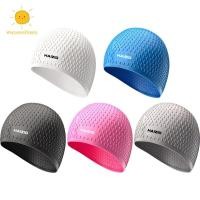 ราคา ☀นางสาว 4ชิ้น หมวกว่ายน้ําซิลิโคนหมวกว่ายน้ําขนาดใหญ่นุ่มหมวกว่ายน้ําขนาดใหญ่ป้องกันหูหมวกอาบน้ํากันน้ําสําหรับผมสั้น/ยาว (27587478824)