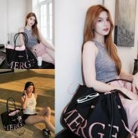 ราคา OUTLETS MERGE A DAY BAG L/M/mini Merge กระเป๋า official ส่งต่อ กระเป๋าTote (26440571429)