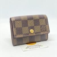 ราคา LV CARD HOLDER DAMIER CANVAS ของแท้ (7684671100)