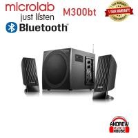 ราคา ลำโพง Microlab M300BT ลำโพง 2.1 แชนเนลสำหรับคอมพิวเตอร์รองรับ Bluetooth / FM / SD / USB / รีโมท รับประกัน 1 ปี (9756033997)