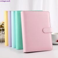 ราคา Vintagevault ปกโน๊ตบุ๊ค DIY อุปกรณ์การเรียนโฟลเดอร์แฟ้ม A6/A5 หนัง PU|ปก Notepad สี (25437745269)