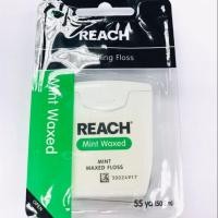 ราคา ไหมขัดฟันเคลือบแว๊กซ์ Johnson & Johnson REACH dental floss mint waxed 55 yd (50.2m) (7804608058)