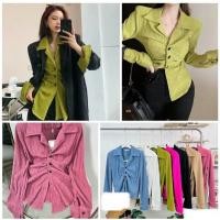 ราคา ส่งต่อ เสื้อแขนยาว สีชมพูบานเย็น (29755889077)