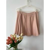 ราคา กระโปรงสั้น mini skirt lyn around สีชมพู โอลด์โรส จีบรอบ ทรงเซเลอร์มูน (27662726083)