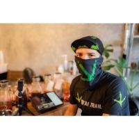 ราคา ผ้าบัฟตีนไก่เทรล สีดำเขียว (13445589832)