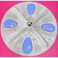 ราคา อะไหล่เครื่องซักผ้า ใบพัดซัก HITACHI 43cm 11T อะไหล่แท้ (Original Part) อุปกรณ์เครื่องซักผ้า CRN601499A-5 (23603220297)