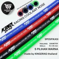 ราคา MERAH KingDrag ท่อหม้อน้ํา 100 ซม.15-16 มม.ด้านใน 25-26 มม.ด้านนอก 5 มม.ความหนา PNP Ninja R RR Vixion CBR 150 CB150 Sonic MT สีแดงสีฟ้าสีดําโดย KINGDRAG ประเทศไทย - เครื่องยนต์ (43371850384)