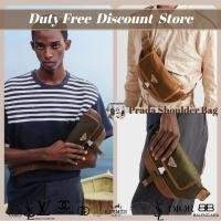 ราคา กระเป๋าคาดเข็มขัด Prada Re-Nylon และ Suede กระเป๋าคาดเอวไนลอนสะพายไหล่สำหรับผู้ชายรุ่นใหม่ (43216000769)