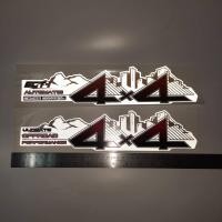 ราคา สติ๊กเกอร์ดั้งเดิม 4x4 สำหรับติดข้างท้ายรถกระบะ TOYOTA VIGO CHAMP แบบสะท้อนแสง 3M เทียบแท้95% (6176025948)