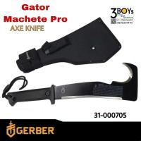 ราคา มีด GERBER รุ่น Gator Machete Pro มีดแบบ Full Tang ที่ออกแบบมาอย่างลงตัวในการใช้งานแบบขวานหรือมีดพร้า พร้อมกระเป๋าผ้า (22523327857)