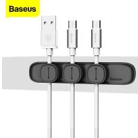 ราคา Baseus Magnetic Organizer Cable Protector Holder with Clip for USB Cable Management for Every Mobile Phone USB cable (12926784464)