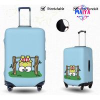 ราคา ผ้าคลุมกระเป๋า Keroppi ผ้าสแปนเด็กซ์ยืดหยุ่น ผ้าคลุมกระเป๋าแบบยืดหยุ่น ขนาด 18 20 22 24 26 28 30 32 นิ้ว C12I (29887447743)