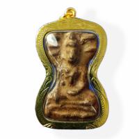 ราคา พระกรุมเหศวรพิมพ์ใหญ่ เนื้อชินสนิมแดงเก่า พร้อมเลี่ยมกรอบทองไมครอนอย่างดี ปลุกเสกแล้ว (13706209972)