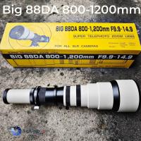 ราคา เลนส์กล้อง BIG 88DA Super Telephoto Zoom Lens 800–1200mm f9.9–14.9 Adapter Nikon งานกล่อง (43471363722)