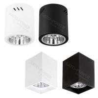 ราคา EVE Lighting โคมดาวน์ไลท์ ติดลอย (เฉพาะโคม) 4นิ้ว 6นิ้ว | Downlight Surface Mouted กระบอกทรงกลม กระบอกสี่เหลี่ยม (28929630119)