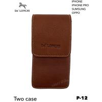 ราคา De’lonchi กระเป๋าเหน็บเอว หนังแท้ รหัสP-12 กป.ติดสอดเข็มขัดหนัง ซองหนังแท้ใส่โทรศัพท์มือถือ หนังแท้ชาร์มัว ฟอกนิ่ม (43252419875)