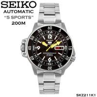 ราคา ลดเพิ่ม 330 ใส่โค้ด INCZ8H3 Seiko นาฬิกาข้อมือผู้ชาย สีเงิน สายสแตนเลส รุ่น SKZ211K1 (5441362467)