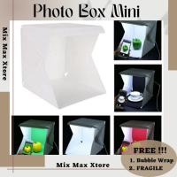 ราคา Photo Studio Mini Softbox Photo Box พร้อมไฟ LED 2 ดวง - สีขาว (24866949487)