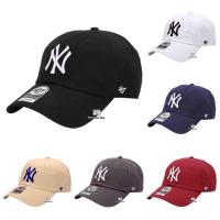 ราคา หมวกแก๊ปNY47 Cap แฟชั่นเกาหลี ใส่กันแดด มีหลายสีให้เลือก งานคุณภาพ 100% (ส่งจากไทย) (40600608646)