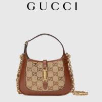 ราคา ของแท้ GUCCI Jackie 1961 กุชชี่ Fashion Chain shoulder bag กระเป๋าสะพายโซ่ Underarm Handbag ถุงใต้ว (29326977508)