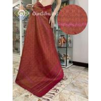 ราคา ผ้าไหมมัดหมี่แท้ ลายโฮลเกียรติสายฝน ทอ3ตะกอ ย้อมสีธรรมชาติ ผ้าไหมมัดหมี่สุรินทร์แท้ 100% ผ้าไหมมัดหมี่ ผ้าไหมไทยแท้ ไหมแ (25716378112)