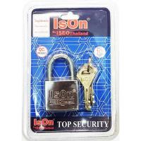 ราคา ISON by ISEO แม่กุญแจเหล็กแกนทองเหลือง 50 มม.430SN/877 สลักชื่อฟรี (1549729221)