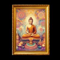 ราคา รูป พระพุทธเจ้า พระสัมมาสัมพุทธเจ้า มหาศาสดาโลก รูป พร้อม กรอบรูป (25493928133)