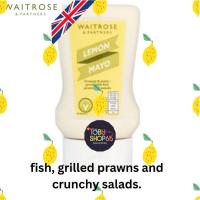 ราคา Waitrose Squeezy Burger,Piri Piri,Garlic,Lemon,Mustard Mayonnaise 280ml เวทโทรส มาโยเนส สไปซี่ ซอสเบอร์เกอร์ รสกระเทียม (29890837205)
