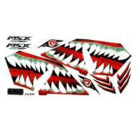 ราคา สติ๊กเกอร์แต่ง MSX SF ลายฟันฉลาม (1541867125)