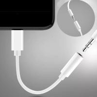 ราคา สายแปลงหูฟัง lightning to 3.5mm สำหรับ Iphone 7 และ iphone 7plus (859951282)