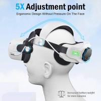 ราคา ในสต็อก vr แว่น vr vr boxออเดอร์ยุโรปและอเมริกา! แว่นตา VR สายคาดศีรษะขาตั้งแบบชาร์จไฟได้หลายจุดปรับการบีบอัดสมดุลแรงโน้มถ่วงที่สวมใส่สบายเปลี่ยนสายคาดศีรษะ (24295323173)