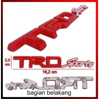 ราคา MERAH TRD Sports สัญลักษณ์โลโก้รถยนต์สีแดงและสีขาว (41921580382)