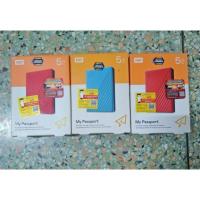 ราคา WD External HDD 5TB ฮาร์ดดิสก์ พกพา My Passport 5TB USB 3.0 External HDD 2.5" ของใหม่ มือ1 ประกันหมด (29869199953)