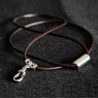 ราคา สร้อยพระ สร้อยคอหนังแท้ ห้อยพระ สายหนังห้อยพระ รุ่น VIP , แนว M I N I M A L (27902873066)