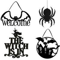 ราคา [จัดส่ง 3-5 วัน] สร้างสรรค์ตกแต่งบ้านฮาโลวีน ป้ายประตูกัปตันแม่มด สำหรับเทศกาลฮาโลวีน (25097121908)