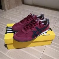 ราคา รองเท้า ONITSUKA TIGER serrano สีไวน์แดง แถบดำ (23713825527)